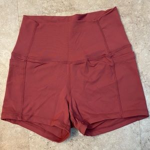 Ethos Co All Day Shorts Maroon